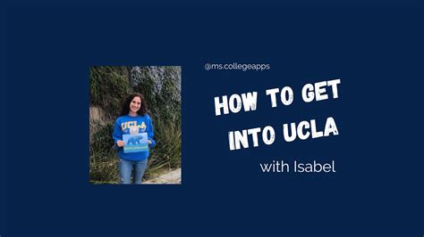We wanna see how parties are at ucla, how hard would it be for us to walk into one? How to get into UCLA w/Isabel, Neuroscience Major. She ...
