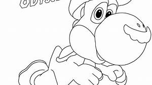31 Ausmalbilder Super Mario Odyssey Malvorlagen für Kinder