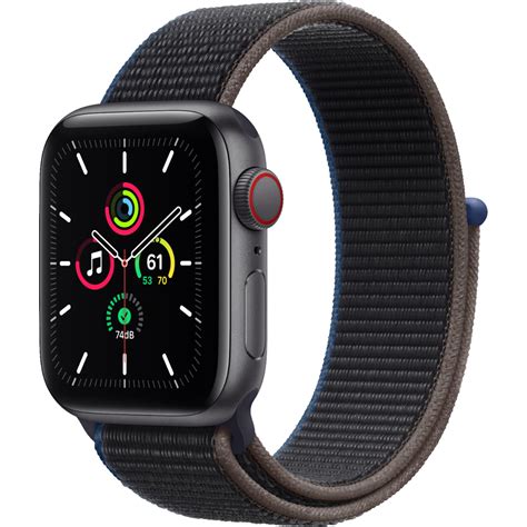 Refurbished Apple Watch Series Se September Mm Aluminium Space Gray Sport Loop