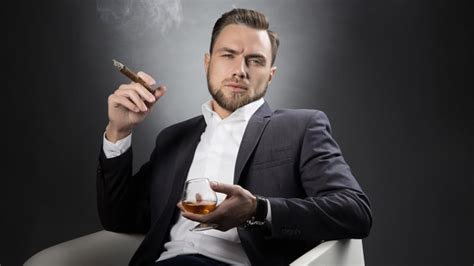 man looks to cigar collection to mask total lack of personality cbc comedy