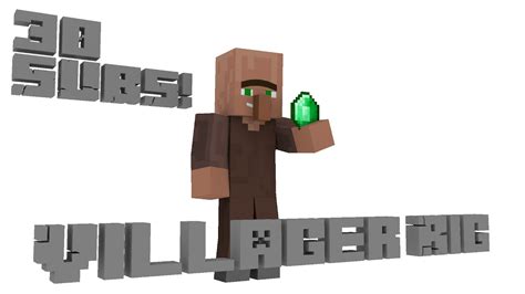 Simple Minecraft Rig For Blender