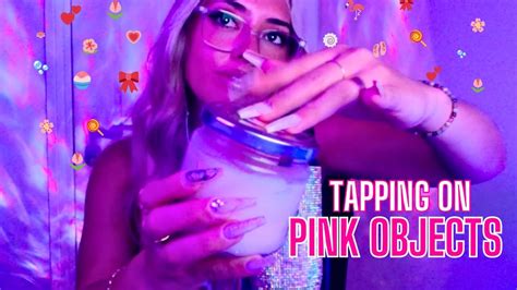 💗 Random Aggressive Tapping On Pink Objects 💅💗🫧🌸🎀🌷 Youtube