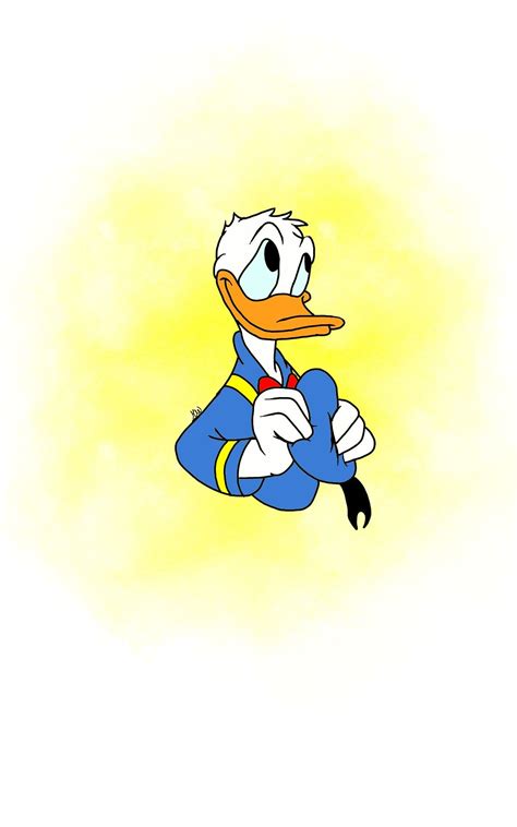 Donald duck | Digital drawing, Drawings, Disney