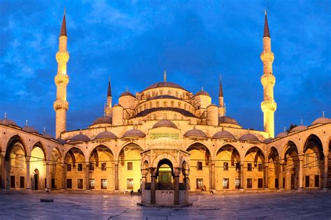 Bilder Blaue Moschee Sultan Ahmed Moschee Istanbul Türkei