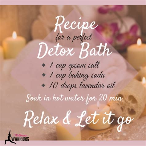Detox Bath Recipe Live Love Fitness