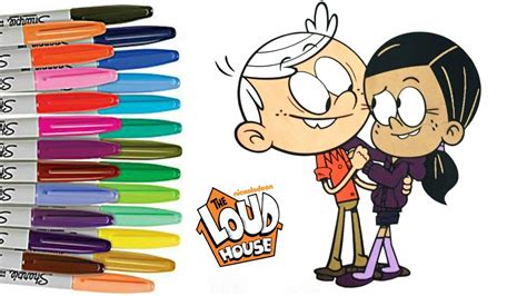 The Loud House Coloring Book Lincoln Loud Ronnie Anne