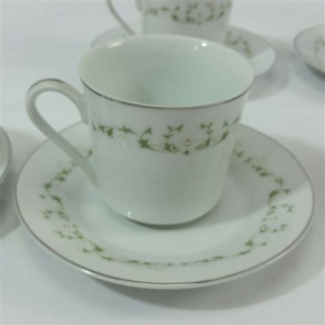 Tea Coffee Sheffield Fine China Japan Elegance 502 Pattern 6 Cup