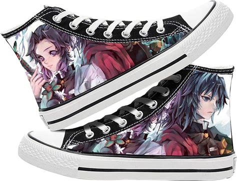 Demon Slayer Shoes Tanjirou Nezuko Canvas Shoes Anime