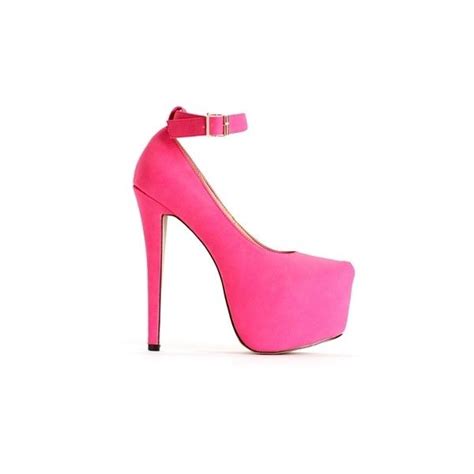 pink high heel stilettos 33 via polyvore pink high heels high heels stilettos heels