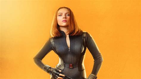 Scarlett Johansson Black Widow Suit