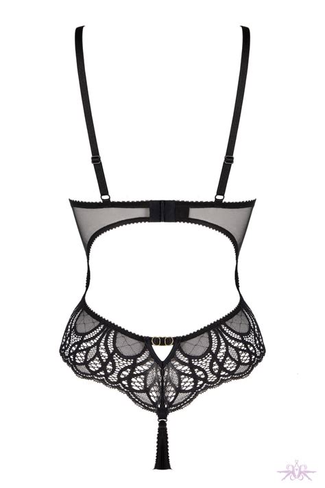 Jolidon Angels Black Lace Bodysuit At The Hosiery Box Bodysuits The