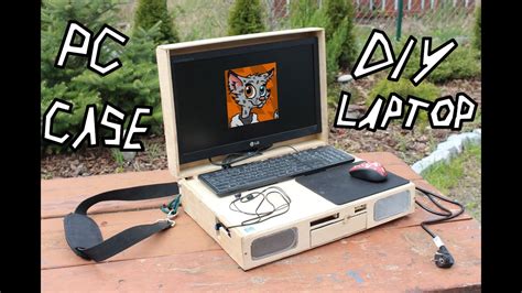 Diy Homemade Laptop Pc Custom Plywood Portable Case Youtube