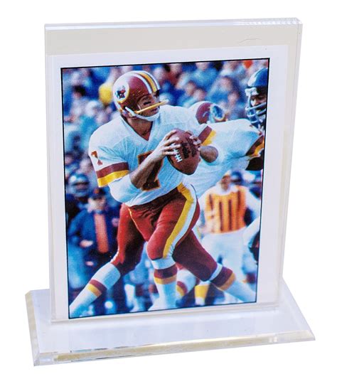Wanting to know how much your baseball cards are worth? Clear Acrylic Display Stand for Baseball/Basketball ...
