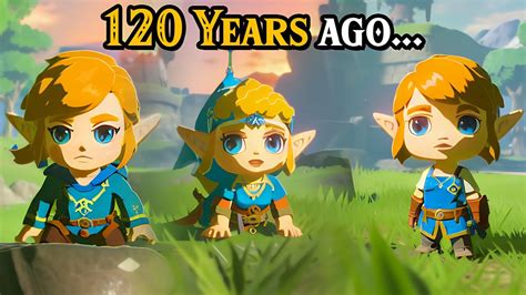 Link And Zelda Are Babies From 120 Years Ago In Breath Of The Wild Youtube