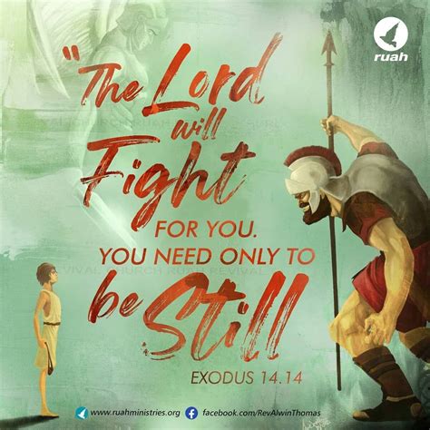 Alwin Thomas On Instagram The Lord Will Fight For You You Need Only