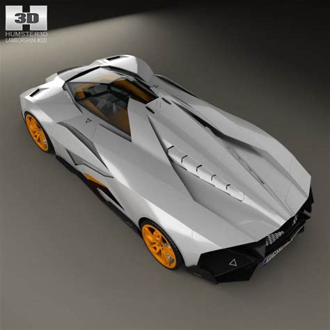Lamborghini Egoista 2013 Car 3d Models Store
