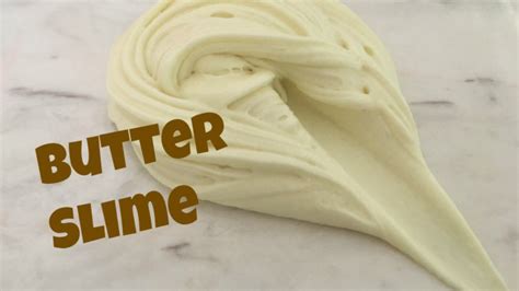 How To Make The Ultimate Butter Slime No Borax With Cornstarch