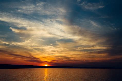 Free Images Sea Water Ocean Horizon Cloud Sun Sunrise Sunset