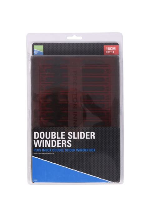 Preston Double Slider Winders Box 18cm Red De Sportvisser Den Haag