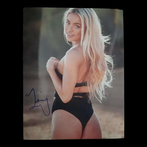 Sports Illustrated Swimsuit Lsu Olivia Livvy Dunne Signed 85x11 Photo Proof 15000 Picclick