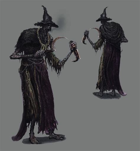 Peasant Hollow Dark Souls Monster Concept Art Hollow Art