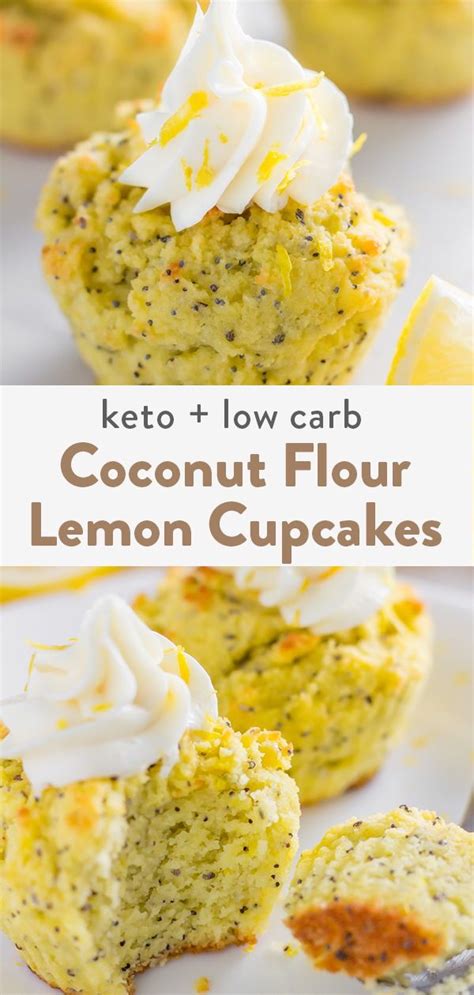 Not just because lemon squares (aka lemon bars) are a beloved dessert staple that has in a large mixing bowl combine the almond flour, coconut flour, sweetener, and lemon zest then stir until all ingredients are uniformly mixed. Keto Lemon Coconut Flour Cupcakes (Low Carb, Gluten Free ...
