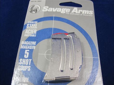 Savage Mk Ii 900 Series 22lr And 17 Hm2 5 Round Magazine Stainless