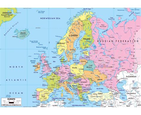 Europe Map Pdf High Resolution