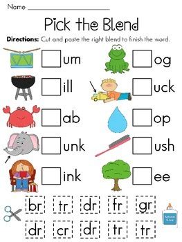 These blends worksheets will help you teach phonics blends. R Blends Worksheets Pack by Miss Giraffe | Teachers Pay ...