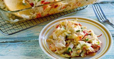 Turn into 2 quart casserole. Chinese Buffet Seafood Bake Delight Crab Casserole | Recipe | Seafood bake, Cooking seafood ...