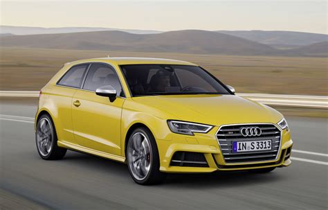 2016 Audi A3 And S3 Facelift Revealed Increased Tech S3 Gets More Power