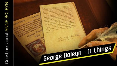Things You Might Not Know About George Boleyn Youtube