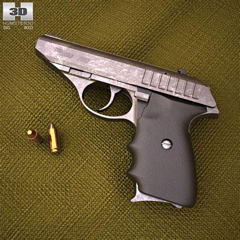 Sig Sauer P232 3d Model Download Weapon On