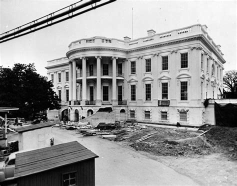 Photographs Of The White House Being Completely Gutted And