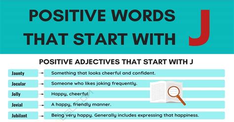 282 Positive Words That Start With J Kind Nice And Positive J Words