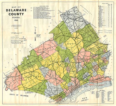 Maps Of Delaware County Pa