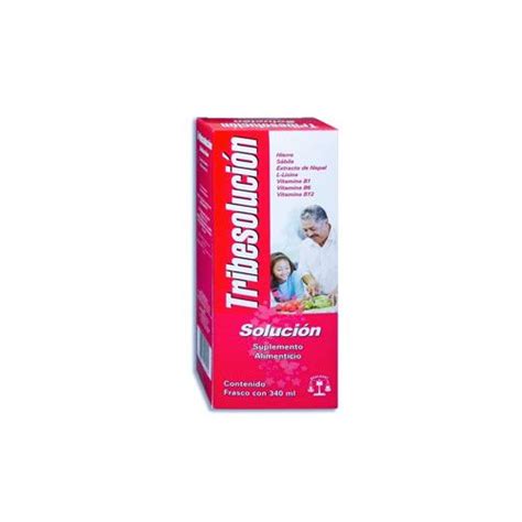 Vitaminas B1b6b12 Tribedoce Solucion 340 Ml Farmasuper