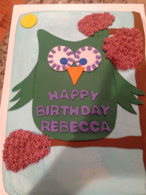 Happy Birthday Rebecca Cake