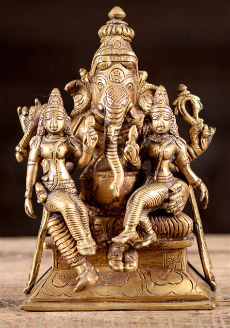 Statues Home Décor Made In India Handmade 7 Lord Ganesha Seated On