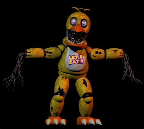 Withered Chica She Looks More Like An Eagle Fnaf Characters Fnaf