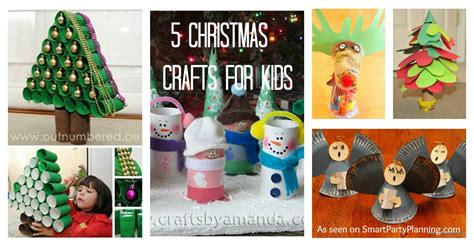 5 Super Easy Christmas Crafts For Kids That They Will Love