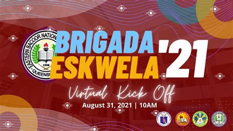 Ebnhs Brigada Eskwela 2021 Virtual Kick Off Youtube