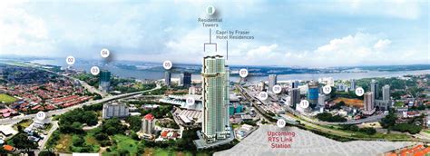 Johor is one of the malaysian states that have a booming economy and that means that trade is one of the main activities in this region. TriTower Residence at Johor Bahru Sentral