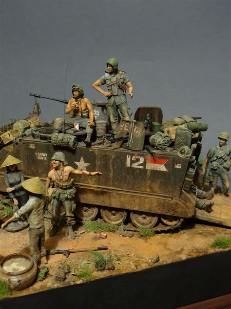 Dioramas And Vignettes Vietnam Photo 8 Military Diorama Military