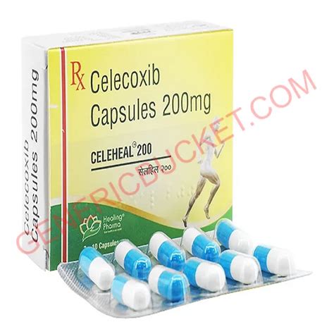 Celeheal 200 Mg Capsule Celecoxib 200mg Genericbucket