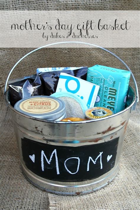 You can follow on instagram and pinterest. Mother's Day Gift Basket - Dukes and Duchesses