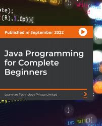 Java Programming For Complete Beginners Video Packt
