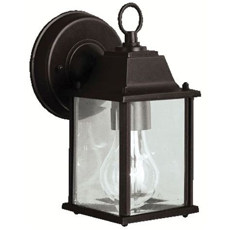Kichler Outdoor Wall Light With Clear Glass In Black Finish 9794bk