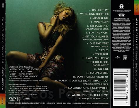 Discos Pop And Mas Mariah Carey The Emancipation Of Mimi