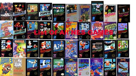 List of all NES games made - YouTube